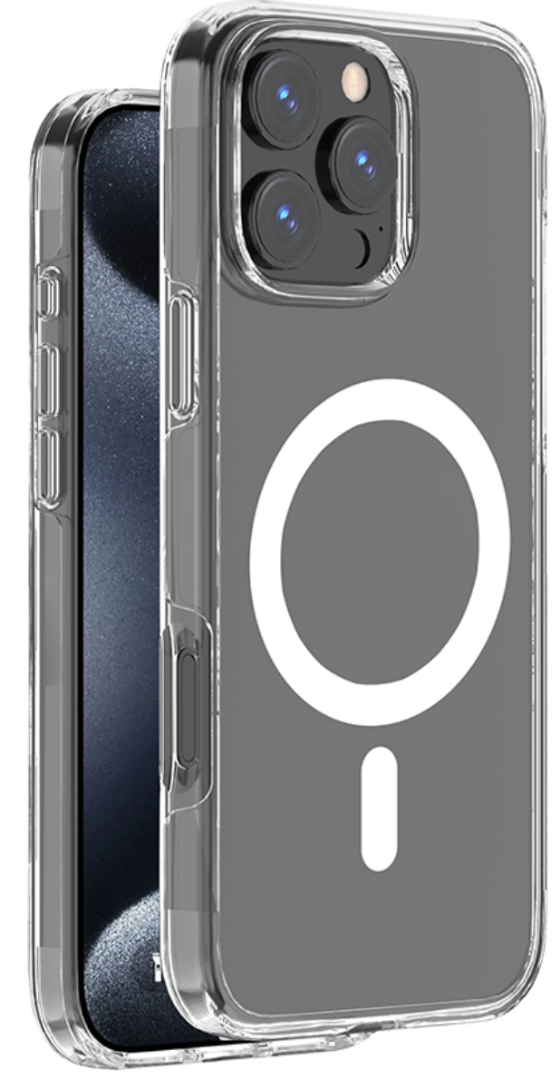Чехол Deppa Gel Origin (MagSafe) для iPhone 16 Pro прозрачный