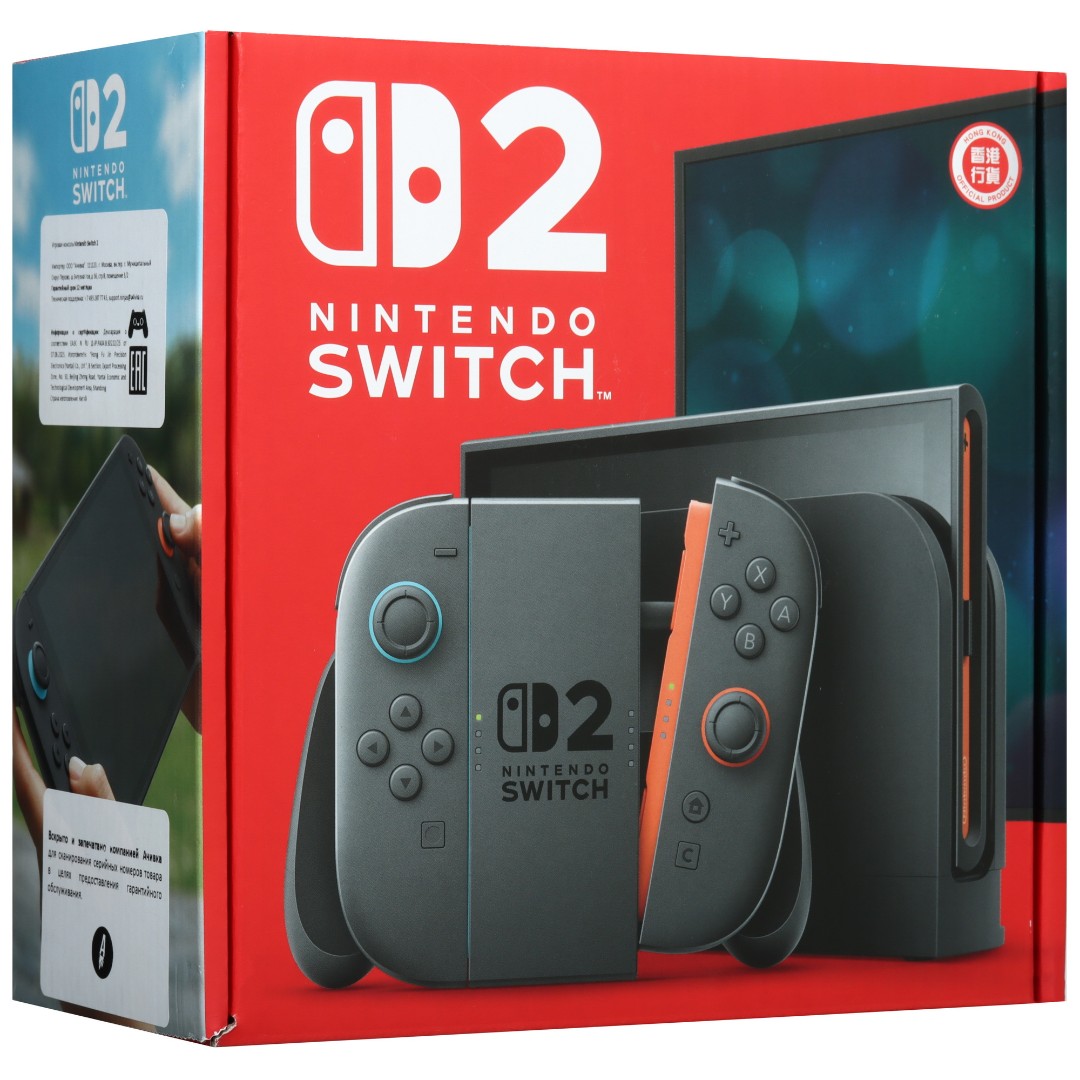 Игровая консоль Nintendo Switch 2 черный