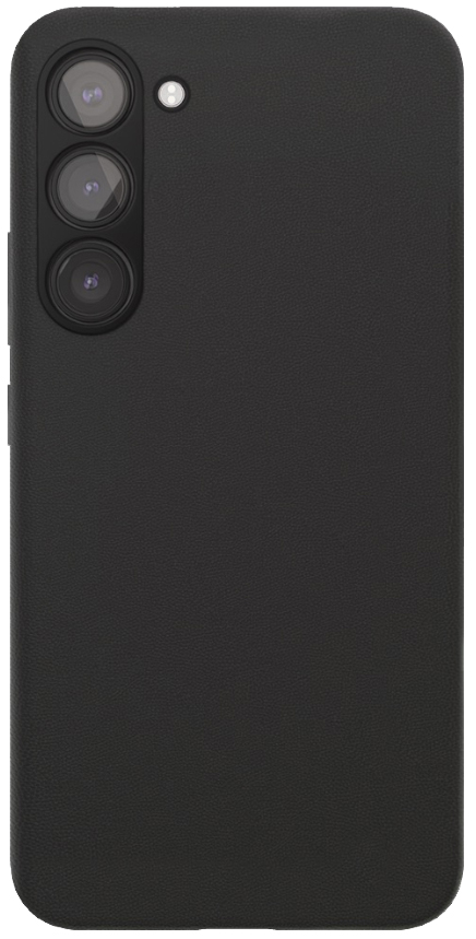 Чехол VLP Ecopelle Case (MagSafe) для Samsung Galaxy S24 черный