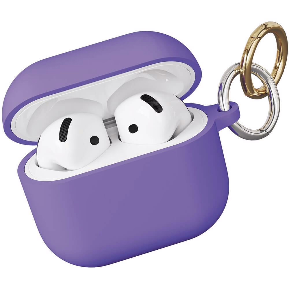 Чехол VLP Charm Case для AirPods 4 лавандовый
